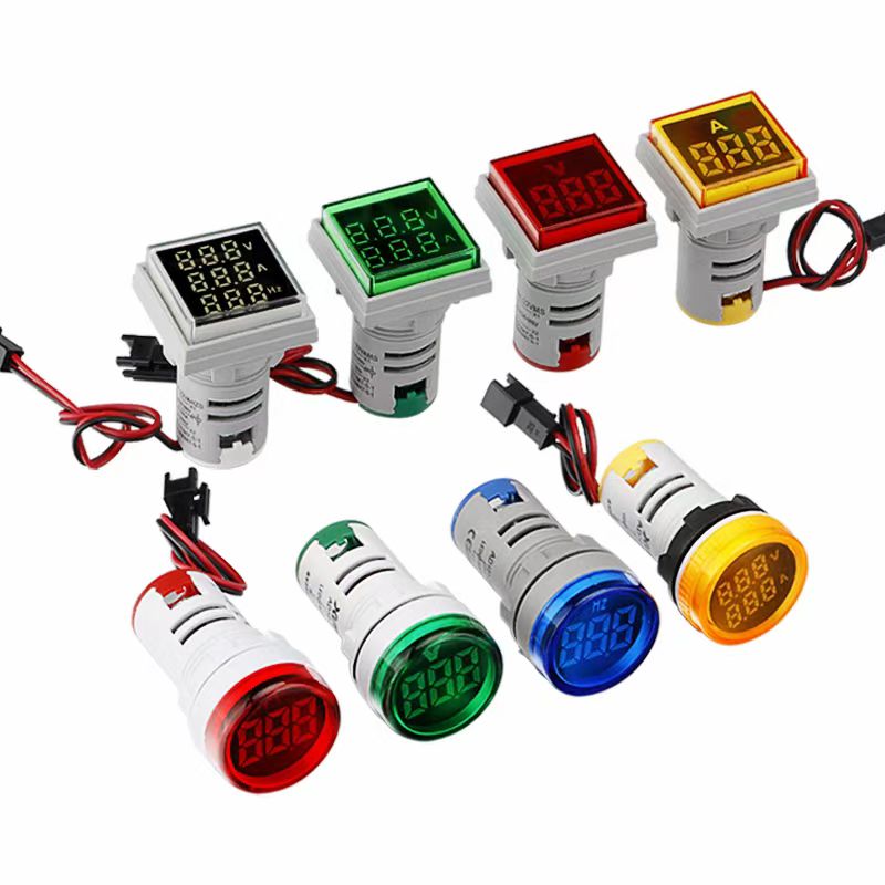 22mm mini voltmetru /ammeter /hertz contor LED -ul LED -ului Digital Indicator