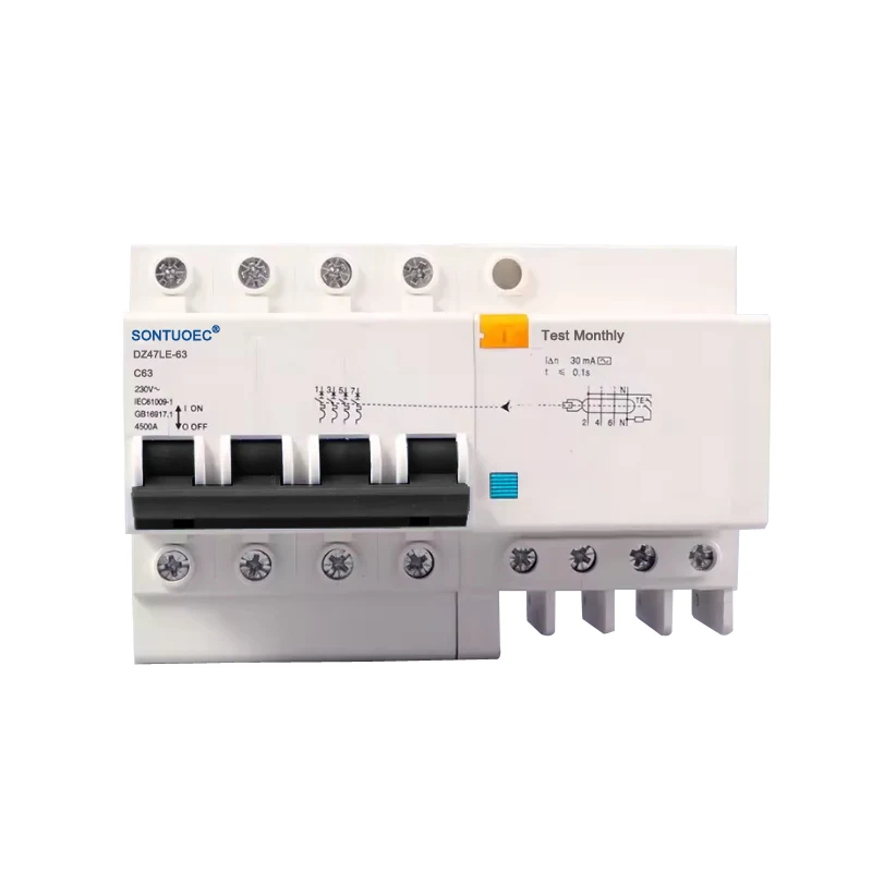 4p tip RCBO AC