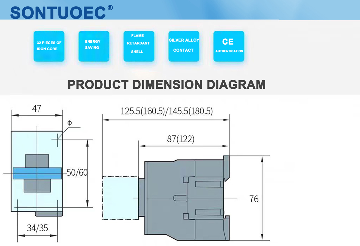 3 Pole AC Contactor 3 Pole AC Contactor