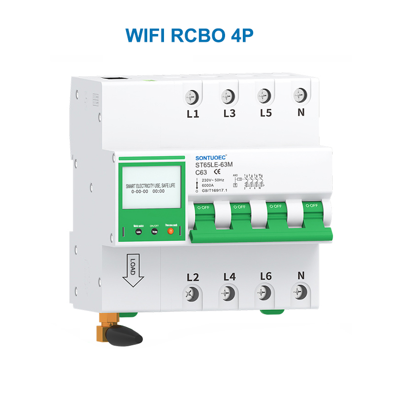 IoT inteligent întrerupător WiFi MCB RCBO