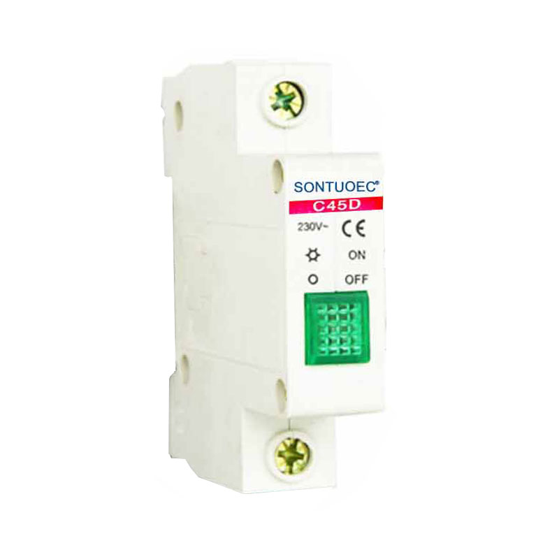 Indicator de lumină LED de șină DIN modular